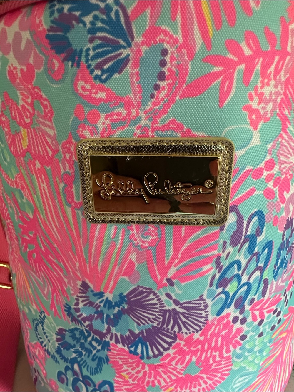 Lilly Pulitzer Soft Beach Cooler Splendor in the Sand - Like New - Picture 2 of 8